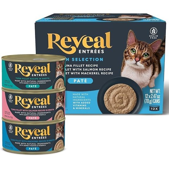 Reveal Entrées Natural Wet Cat Food Paté (Fish Variety)