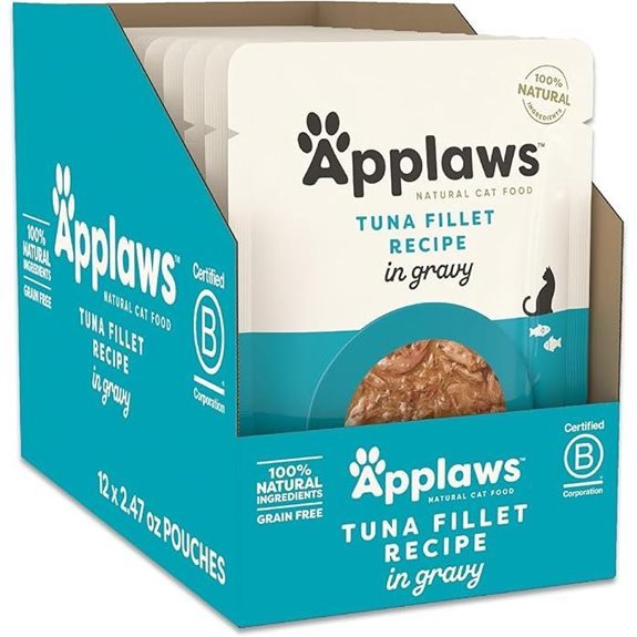 Applaws Natural Wet Cat Food in Gravy (12 Pouches)