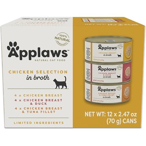 Applaws Natural Wet Canned Cat Food Variety Pack