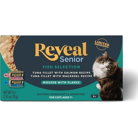 Reveal Natural Wet Senior Cat Food Flakes