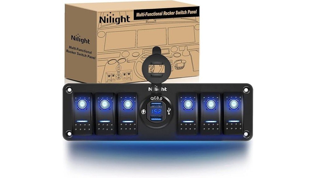 nilight 6 gang switch