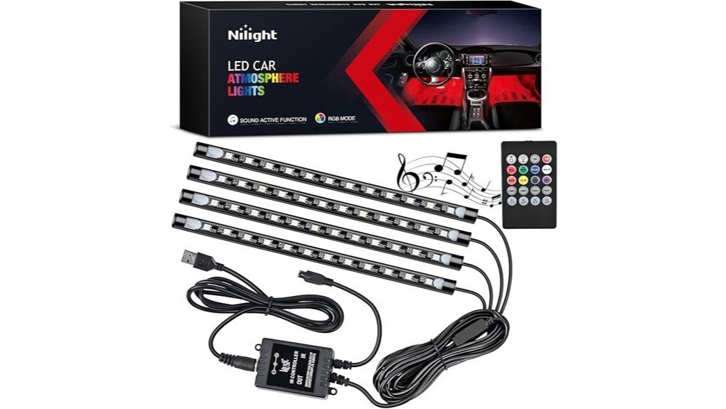 nilight car strip lights
