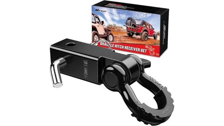 nilight shackle hitch receiver
