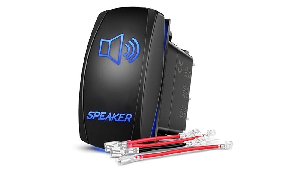 nilight speaker rocker switch