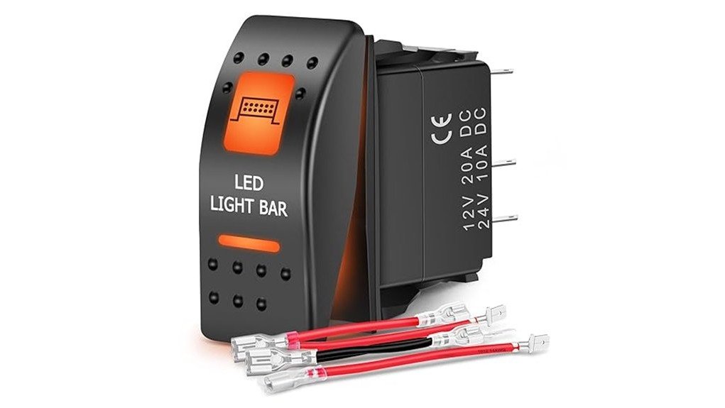 nilight utv light switch