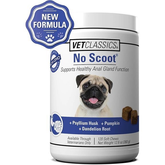 Vet Classics No Scoot Dog Supplements (120 Soft Chews)
