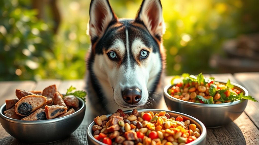 nutritional needs for huskies