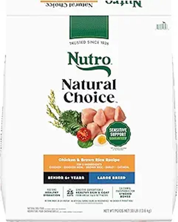 Nutro Natural Choice Large Breed Senior Dog Food