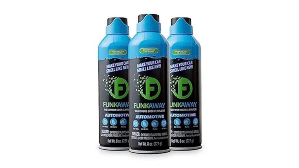 odor eliminating automotive spray