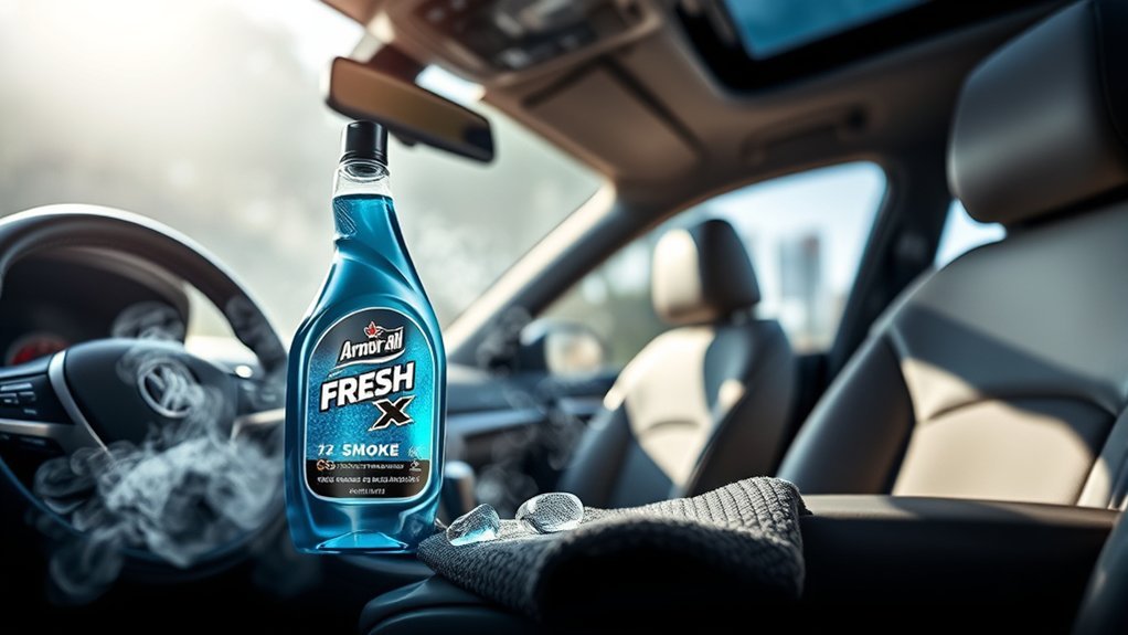 odor elimination for vehicles