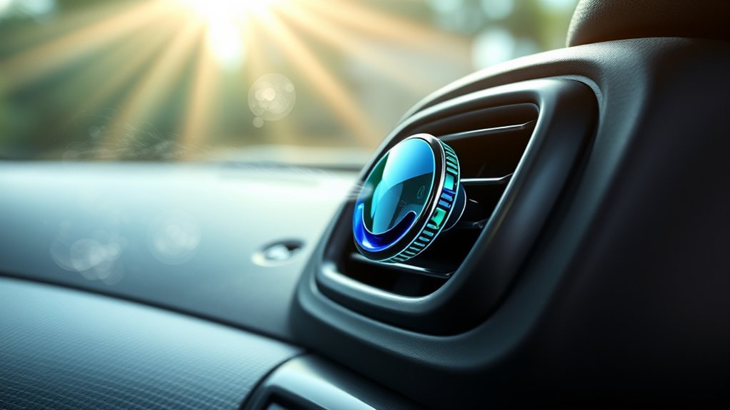 odor neutralizing car vent clip