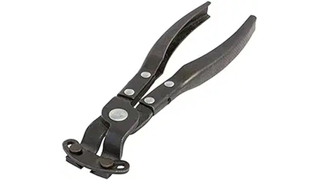 offset boot clamp plier