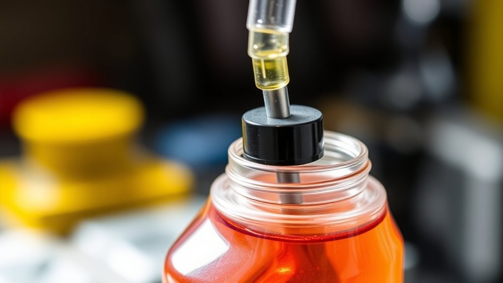 oil dispenser with flexibility