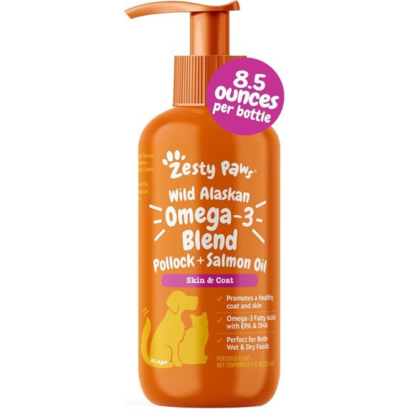 Zesty Paws Omega-3 Blend for Dogs and Cats
