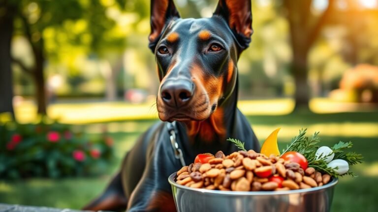 optimal nutrition for dobermans