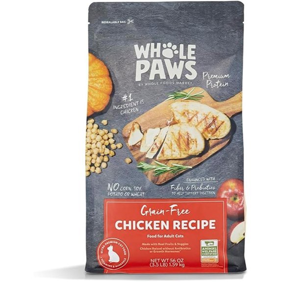 Whole Paws Grain-Free Organic Chicken Cat Food