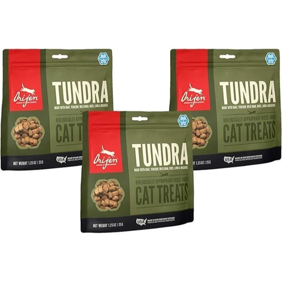 Orijen Tundra Freeze-Dried Cat Treats (3-Pack)