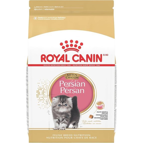 Royal Canin Feline Breed Nutrition Persian Kitten Dry Cat Food 3 lb Bag