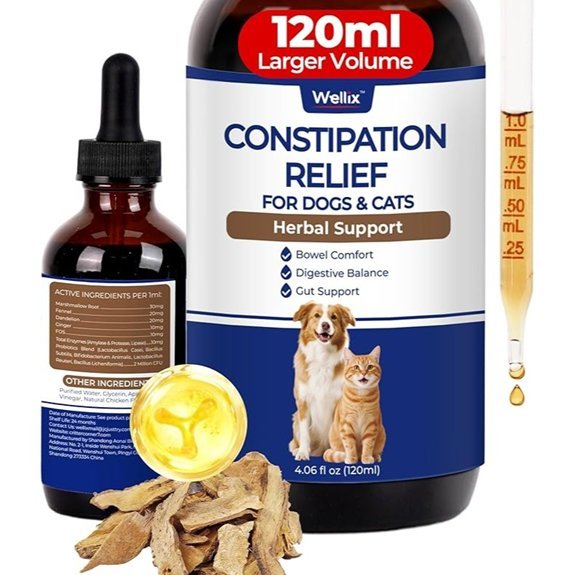 Wellix Cat & Dog Constipation Relief Liquid Softener