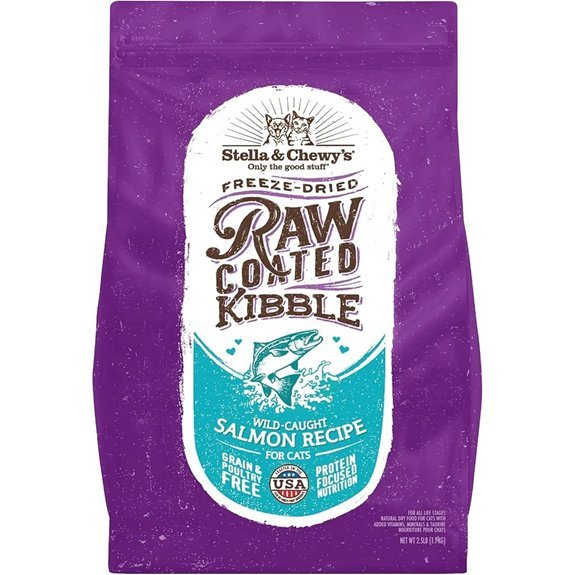 Stella & Chewy's Raw Coated Cat Food - Salmon