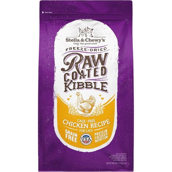 Stella & Chewy's Raw Coated Cat Food (10 lb)