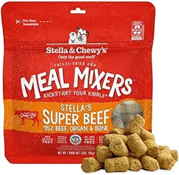 Stella & Chewy's Freeze-Dried Raw Beef Meal Mixers