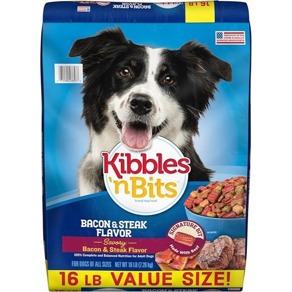 Kibbles 'n Bits Dry Dog Food Bacon & Steak