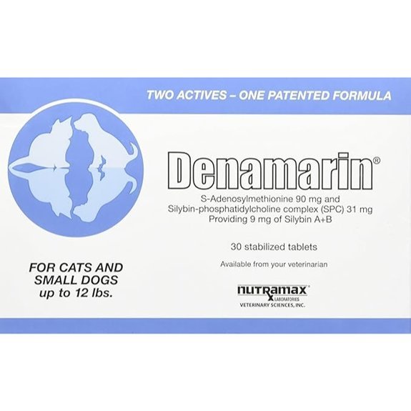 Nutramax Denamarin Liver Health Supplement for Pets