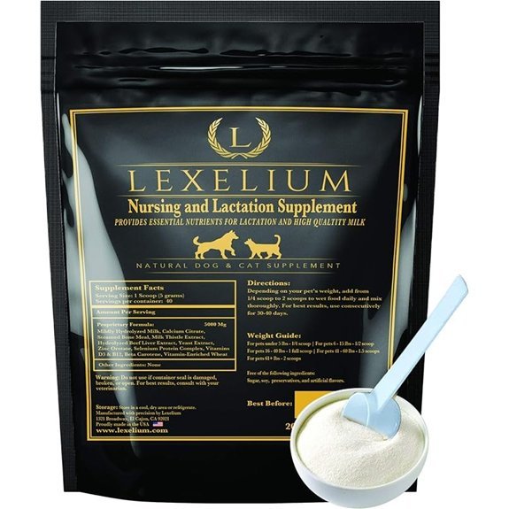 Lexelium Nursing Supplement for Dogs and Cats
