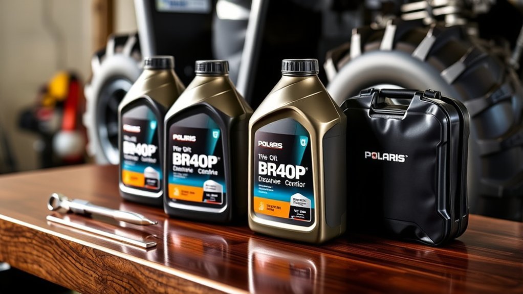 polaris ps4 oil change