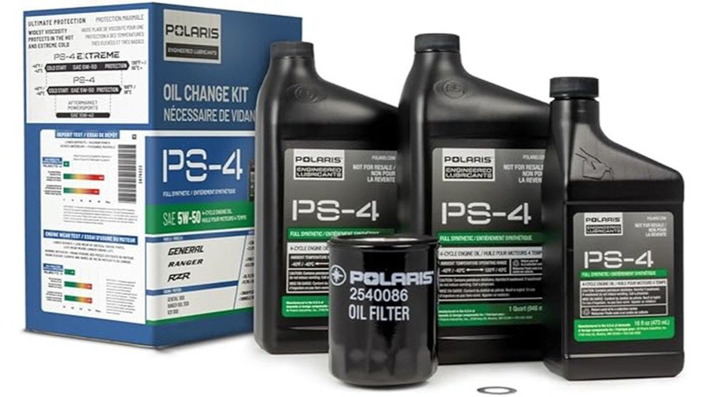 polaris ps4 oil change kit