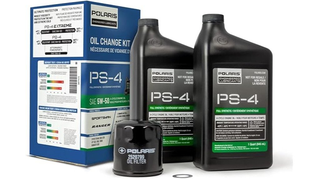 polaris ps4 oil change kit
