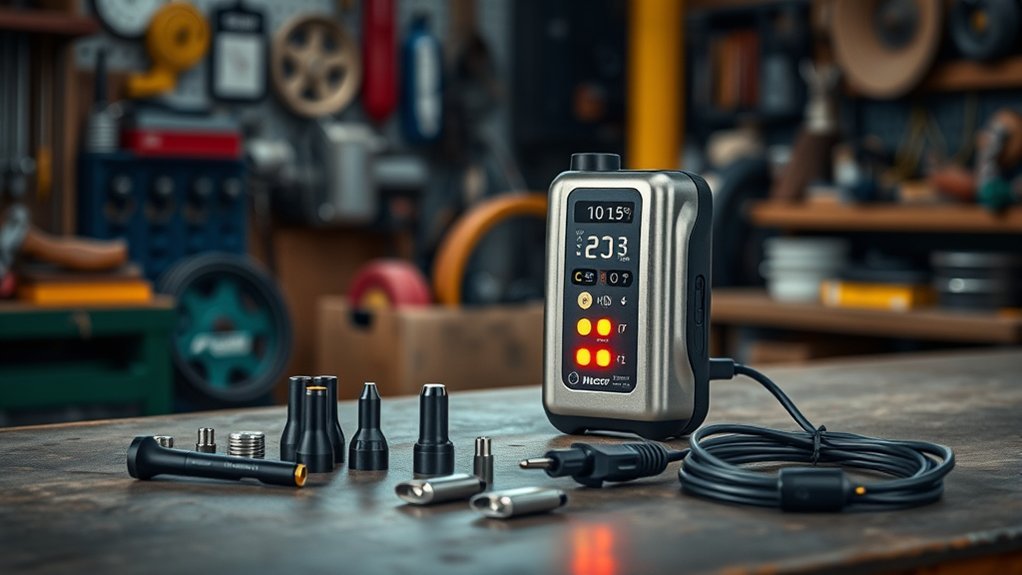 portable air compressor features