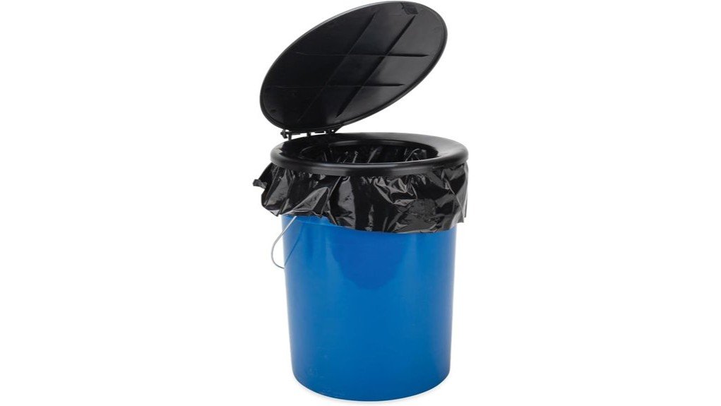 portable toilet bucket review