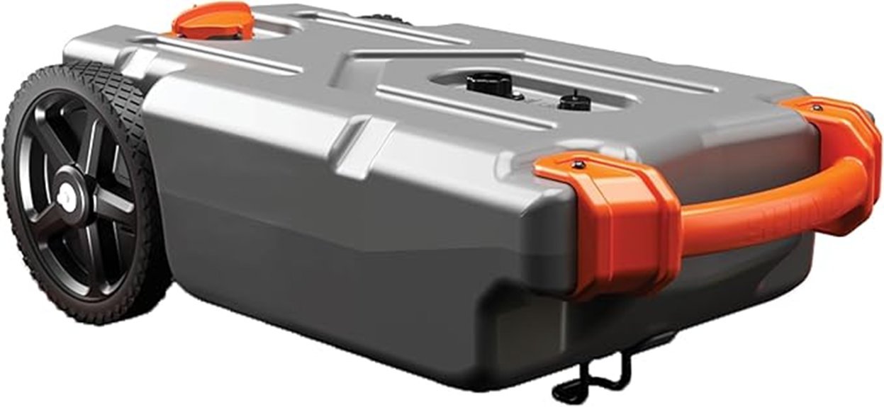 portable waste tank review