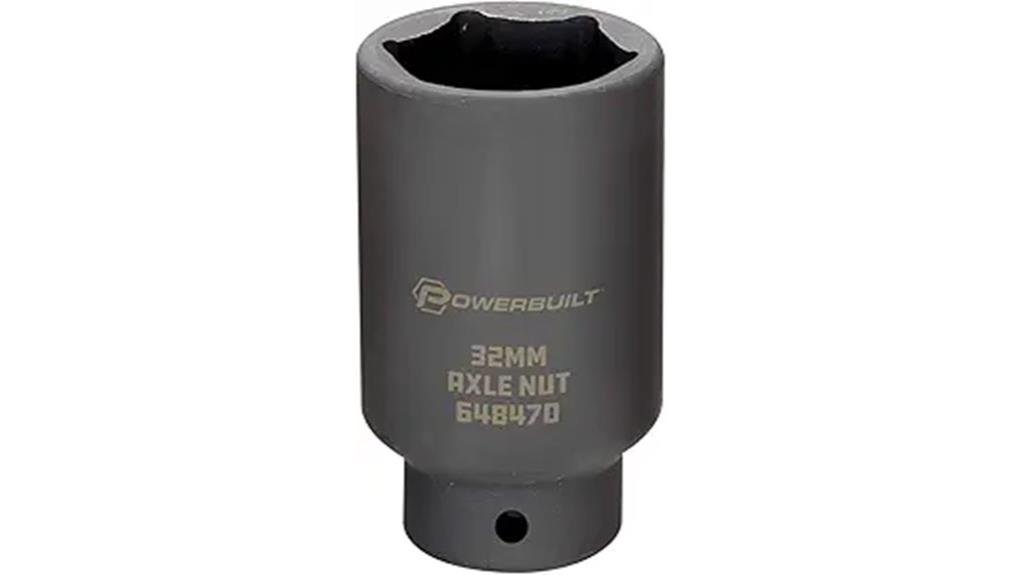 powerbuilt axle nut socket