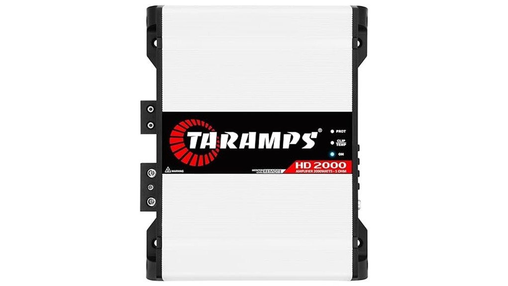powerful car audio amplifier