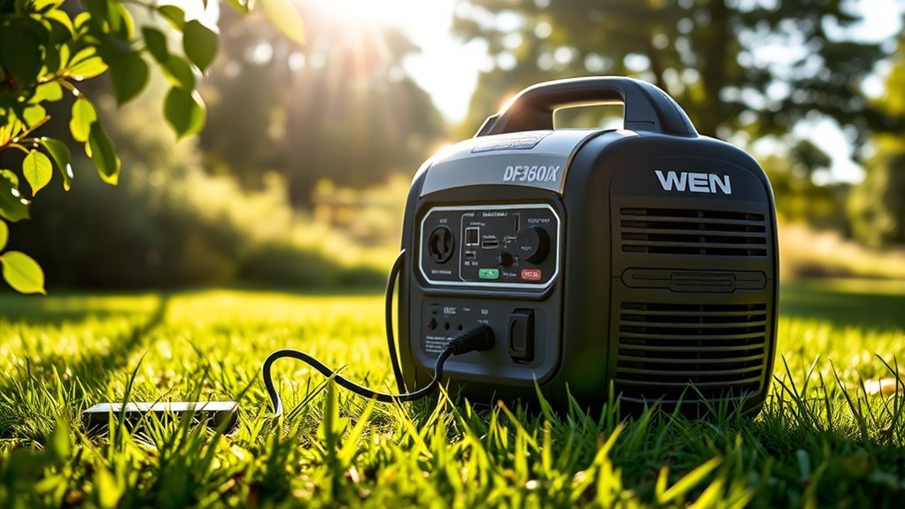 powerful dual fuel generator connectivity