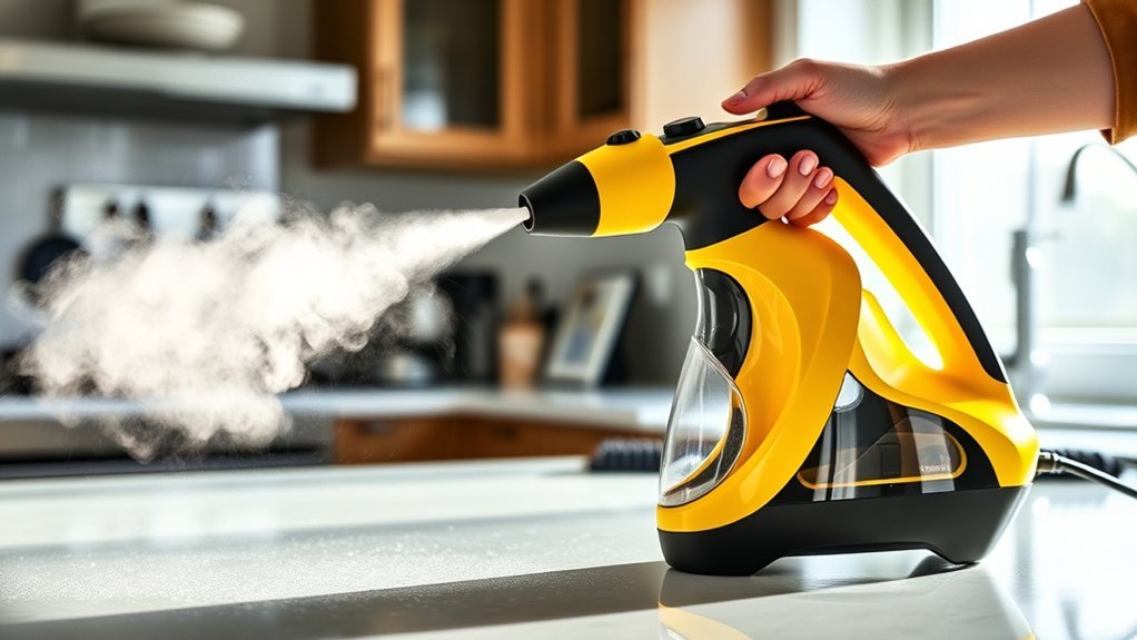 powerful efficient steam cleaner