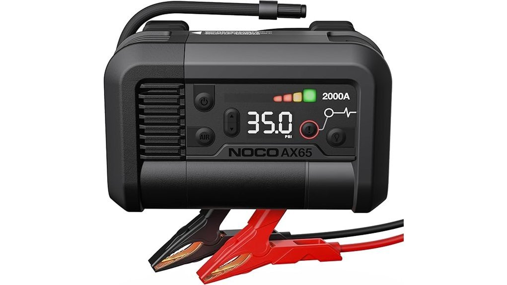 powerful portable jump starter