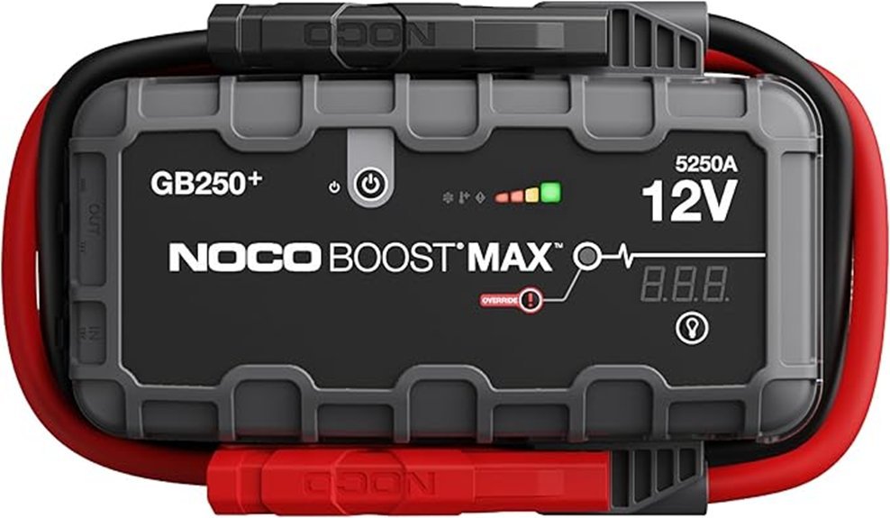 powerful portable jump starter