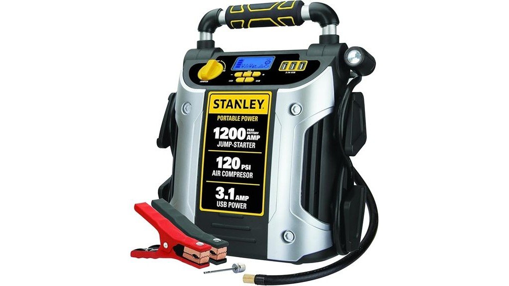 powerful portable jump starter