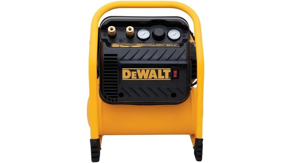 powerful yet quiet compressor