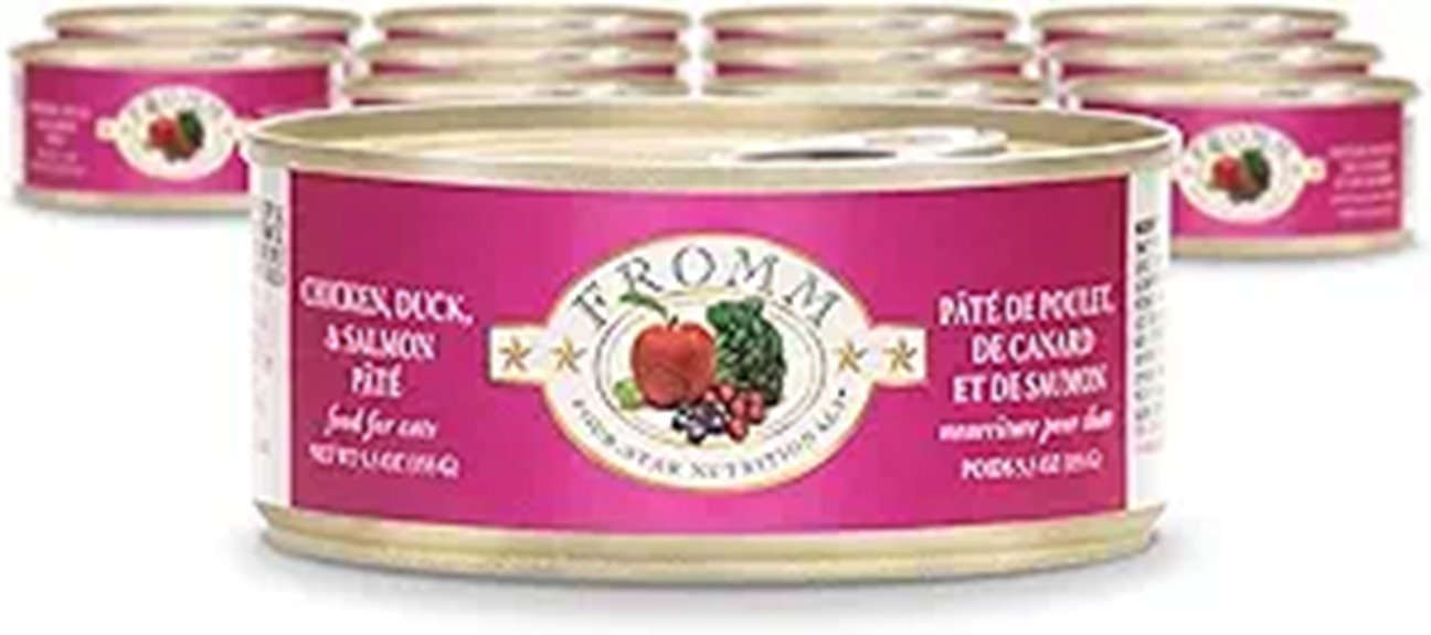 Fromm Four-Star Chicken Duck & Salmon Pate Cat Food