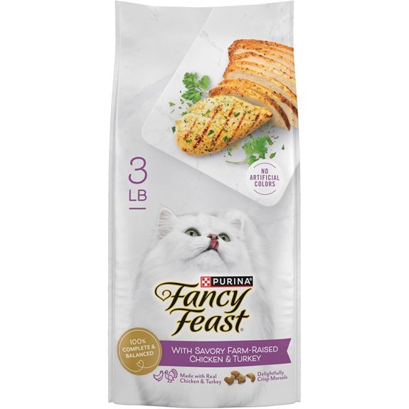Purina Fancy Feast Dry Cat Food - 3 lb. Bag