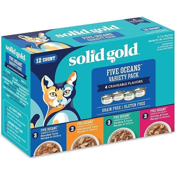 Solid Gold Wet Cat Food Variety Pack (12ct)