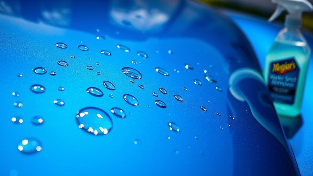 preventing water spot damage