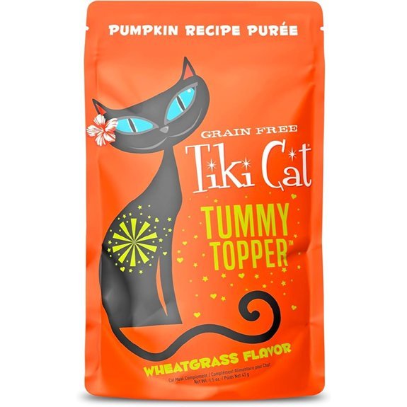 Tiki Cat Tummy Topper Pumpkin Recipe Puree (12 Count)