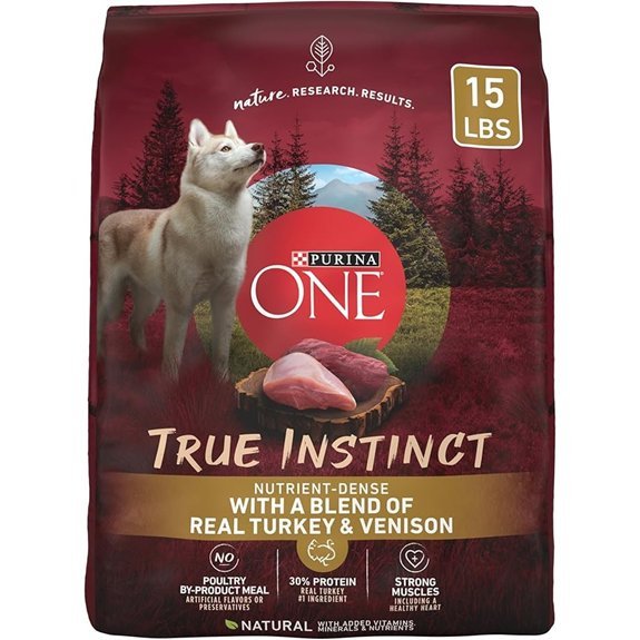Purina ONE True Instinct Dry Dog Food (15 lb)
