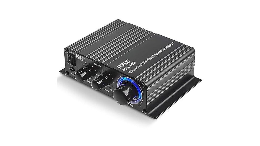 pyle home audio amplifier